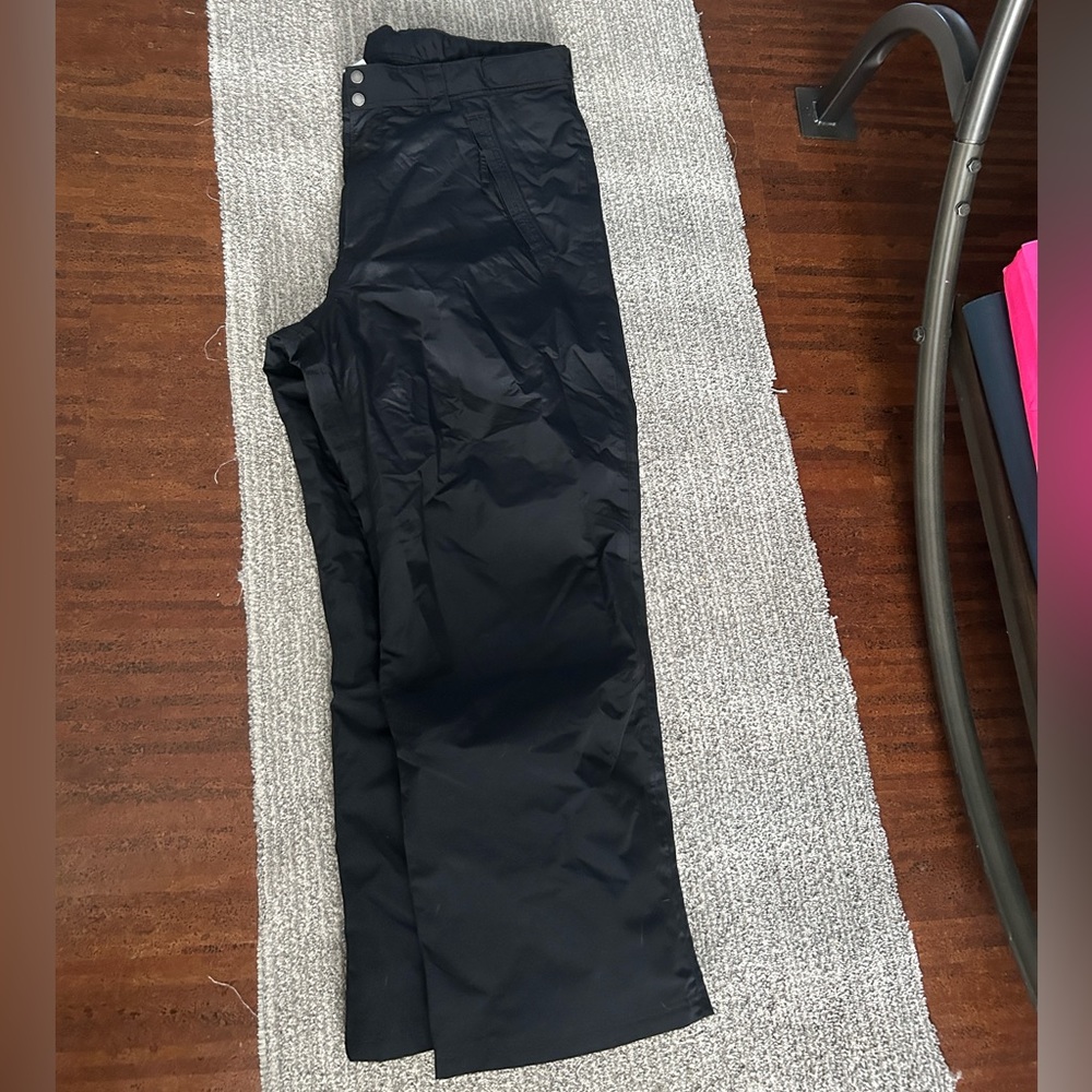 Men’s Lands End Ski pants. Size XL. Black.